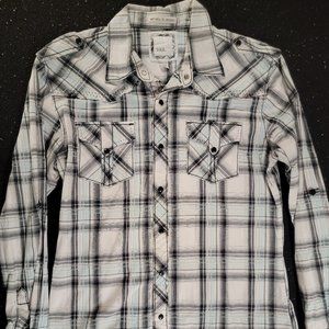 BKE Athletic Plaid Shirt